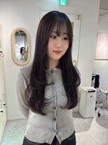 ローウェ 京都四条河原町(Louwe)&nbsp;ロングレイヤー/layer/顔まわりカット/四条河原町