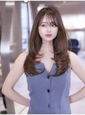 20代30代くびれ顔周りレイヤーカット/美髪質改善/縮毛矯正