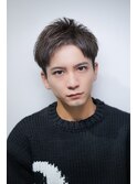 アップバングショート 鹿児島メンズ
