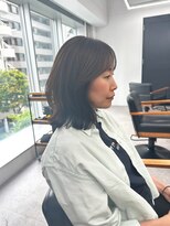 ネオリーブ クーロ(Neolive curro)&nbsp;横顔も綺麗に見えるレイヤーミディアム