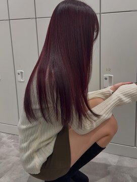 ジュイル シブヤ(JEWIL SHIBUYA) ブリーチなしボルドー