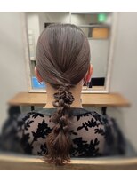 グロウ レランテ(GLOW lelante)&nbsp;【個性派編み下ろし】タイトなぽこぽこアレンジ