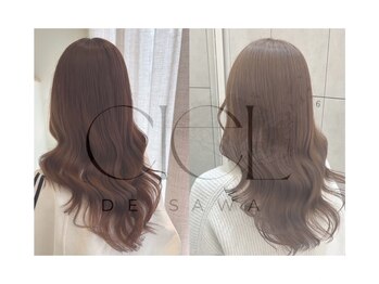 シエル ドゥ サワ(ciel de SAWA)の写真/髪質改善カラーでダメージレスな美発色◎髪質改善カラーで叶える極上の仕上がり◎色持ちもアップ♪
