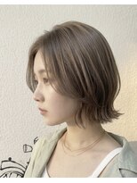 グリー ヘアープロデュース(Gree hair produce) ボブ×シナモンベージュ