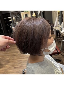 シュープ アニュー ラスパ太田川店(SHOOP anyu) ショートボブ