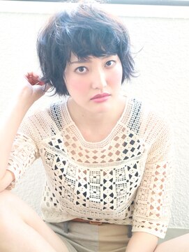 フェリシータ 服部店(felicita) エフォートレス無造作ウェーブ☆彡コットンボブ