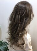 グラデーション×スモーキーアッシュ