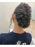 お祭りヘアセット☆