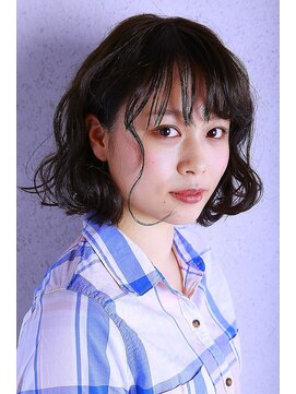 アンプヘアー 桂店(unpeu hair) 【重軽い仕上がり】レトロボブ