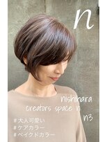 クリエイターズ スペース エヌ(creator's space N) ショートボブ