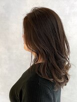 アイディール(:ideal)&nbsp;20代30代40代☆白髪染め×セミロングレイヤー