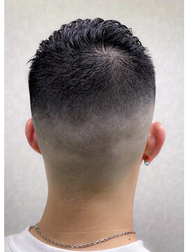 ヒロギンザ 御徒町店(HIRO GINZA) スキンフェード　濡れパン