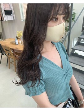 ヘアー アイス 御器所本店(HAIR ICI) 艶ブラウンカラー