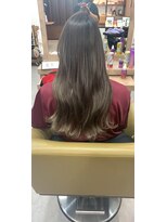ヘアーサロン ハイプ(HYPE) バレイヤージュカラー×グレージュ