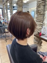 リー 甲子園(Lee)&nbsp;頭の形を綺麗に見せるショートボブ