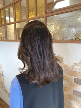 アドラーブル 女池店(adorable) 20代30代大人可愛い韓国風オルチャンレイヤーロンググレージュ