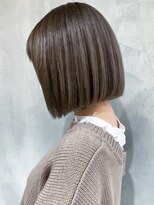 アイティー バイ アルバム 中野店(IT by ALBUM)&nbsp;ミルクティーボブ_アースカラーくびれヘア_ba320172