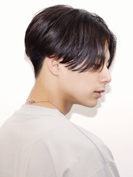 リップス 池袋(LIPPS) 憧れセンター分けを時短でカッコ良く！【バックフロウショート】