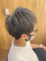 アイズ(aiz)&nbsp;メンズグレーアッシュカラー♪