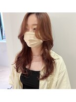 ニコフクオカヘアーメイク(NIKO Fukuoka Hair Make)&nbsp;【NIKO】韓国風レイヤー/ロングレイヤー/くびれヘア/ヨシンモリ