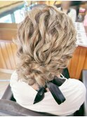 結婚式お呼ばれヘアアレンジ