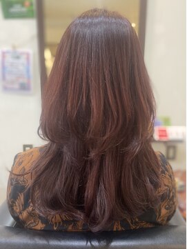 フィドルファドル(J Fidle Fadle) ロングウルフ×大人ピンクカラー