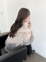 イオエ(ioe)&nbsp;デザインカラー/グランマッシュ/暗めカラー/ミディアムヘア