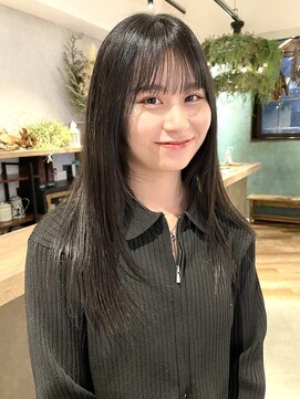 ディッセンバー 渋谷(December) 【December】ナチュラルストレート×髪質改善