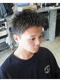 流行りのスパイキーショート
