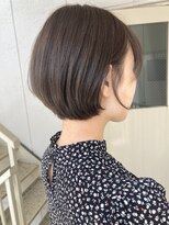 ロカ(roka) 伸ばしかけショートボブとグレージュカラー