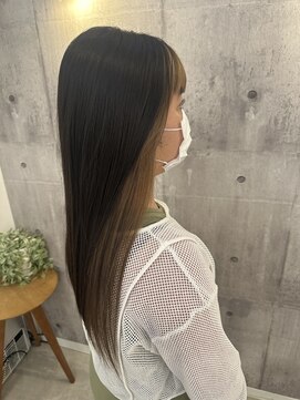 トルチュディジャンナ(Tortue de Janna) フェイスフレーミング×インナーカラー