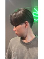 スキル(SKILL) 福岡/天神/センターパート/ニュアンスパーマ/メンズ縮毛矯正