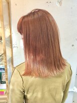 シエン(CIEN) くすみベージュ/オレンジカラー/秋色/暖色カラー/艶髪