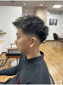 フェードモヒカンスタイル