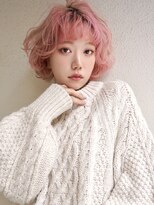 ブゾン(buZon)&nbsp;【buZon ブゾン】イメチェン☆マッシュボブ×ピンクカラー