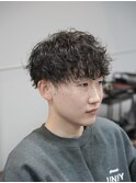 新潟ツイストスパイラル　新潟メンズパーマ　マッシュパーマ