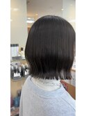 ボブ、外はねボブ