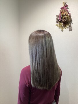 スターキー(すたーきー’s) 髪質改善ストレート+イルミナカラー