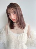 ブリーチグレージュベージュショートボブショートレイヤー学割
