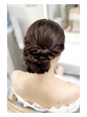 花嫁様ヘアセット