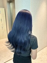 天神美容室&nbsp;天神美容室×ネイビーグレー×ブルーグレージュ