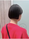 ボブ/ミニボブ/ショート/ショートボブ/ぱっつん前髪