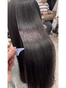 ナル(nalu.) 髪質改善トリートメント/艶カラー/ロングヘア