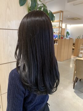 アドラーブル 万代店 (adorable) 大人可愛い大人美人くすみカラーアッシュグレー