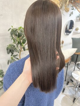 ネオリーブカフ 鶴ヶ峰店(Neolive caff) 髪質改善カラー×ココアブラウン