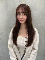 ロンドアベニール 北千住(Lond avenir)&nbsp;イメチェン外ハネボブ美髪ワイドバングミディアムレイヤーカット