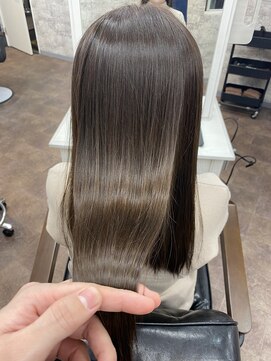 ハーシーバイアポロ 相模大野(HERSHE by apollo) 髪質改善縮毛矯正,レイヤー,縮毛矯正,白髪ぼかしハイライト.白髪