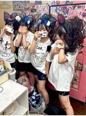 体育祭スジ盛りヘア(*´▽｀*)『スジ盛りシングルポニー』