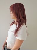 乾かすだけでキマる髪/馴染むハイトーンアプリコット