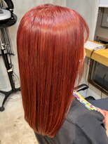 エリマバイフィフス 調布(elima by fifth)&nbsp;ダメージレスなブリーチカラーで作るレッドカラー